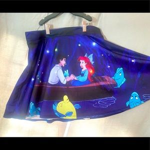 Disney Little Mermaid Skater Skirt